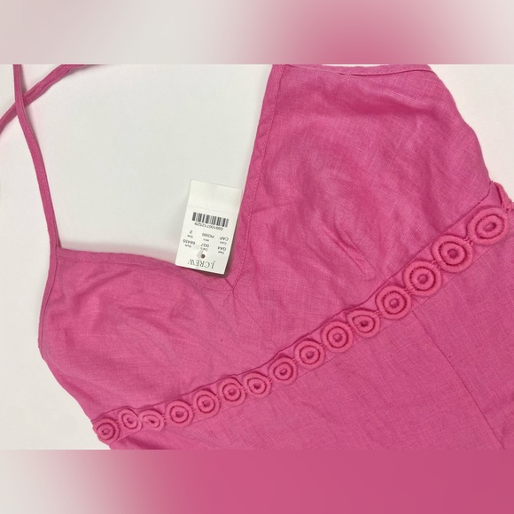 J. Crew linen tiered halter midi dress - Picture 4 of 5